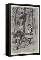 Exchange No Robbery-Albert Besnou-Framed Stretched Canvas