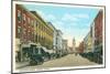 Exchange Street, Bangor, Maine-null-Mounted Art Print