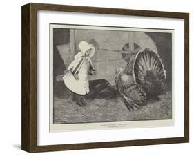 Exchanging Compliments, A Merry Christmas to You-James Elder Christie-Framed Giclee Print
