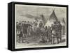 Excitement Among North American Indians-Melton Prior-Framed Stretched Canvas