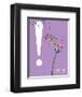 Exclamation Point (purple)-Theodor (Dr. Seuss) Geisel-Framed Art Print