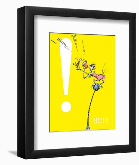 Exclamation Point (yellow)-Theodor (Dr. Seuss) Geisel-Framed Art Print