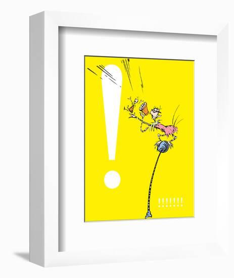 Exclamation Point (yellow)-Theodor (Dr. Seuss) Geisel-Framed Art Print