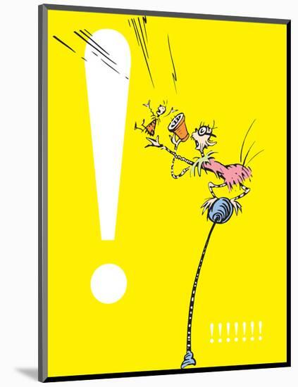 Exclamation Point (yellow)-Theodor (Dr. Seuss) Geisel-Mounted Art Print