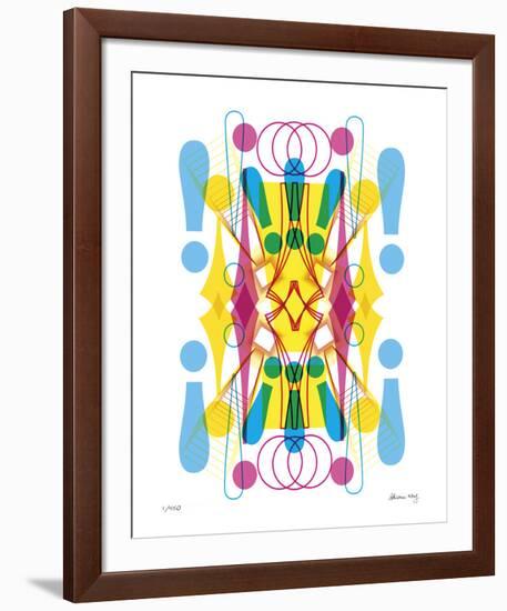 Exclamation-Adrienne Wong-Framed Giclee Print