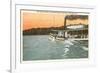 Excursion Boat, Lake Geneva, Wisconsin-null-Framed Premium Giclee Print