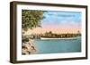 Excursion Boat, Lake Vermilion, Virginia, Minnesota-null-Framed Art Print