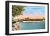 Excursion Boat, Lake Vermilion, Virginia, Minnesota-null-Framed Art Print