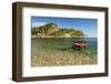 Excursion Boat Moored on Pretty Isola Bella Bay in This Popular Northeast Tourist Town-Rob Francis-Framed Photographic Print