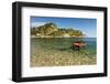 Excursion Boat Moored on Pretty Isola Bella Bay in This Popular Northeast Tourist Town-Rob Francis-Framed Photographic Print