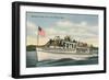 Excursion Cruiser, Lake Coeur d'Alene, Idaho-null-Framed Art Print