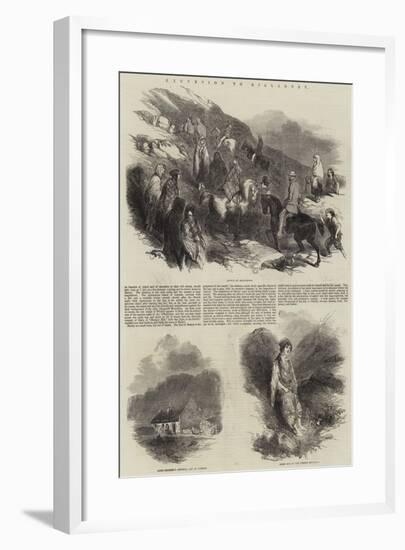 Excursion to Killarney-null-Framed Giclee Print