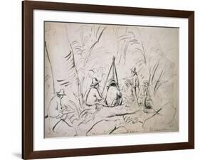 Excursion to Mont Avila, Venezuela-Camille Pissarro-Framed Giclee Print