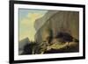 Excursion to the Cave of St. Beatus, 1776-Caspar Wolf-Framed Giclee Print