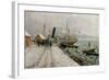 Execellence ved brygga i Fredriksvern-Carl-Edvard Diriks-Framed Giclee Print