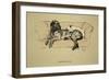 Execration, 1930, 1st Edition of Sleeping Partners-Cecil Aldin-Framed Giclee Print
