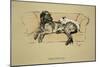 Execration, 1930, 1st Edition of Sleeping Partners-Cecil Aldin-Mounted Giclee Print