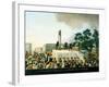 Execution by Guillotine of Louis XVI of France, Paris, 21 January 1793 (1790)-null-Framed Giclee Print