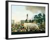 Execution by Guillotine of Louis XVI of France, Paris, 21 January 1793 (1790)-null-Framed Giclee Print