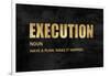 Execution in Gold-Jamie MacDowell-Framed Art Print