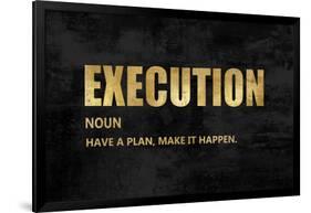 Execution in Gold-Jamie MacDowell-Framed Art Print