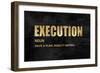 Execution in Gold-Jamie MacDowell-Framed Premium Giclee Print