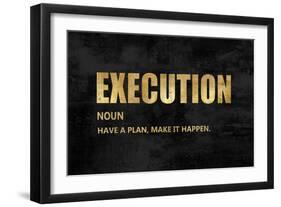 Execution in Gold-Jamie MacDowell-Framed Premium Giclee Print