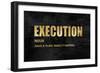 Execution in Gold-Jamie MacDowell-Framed Art Print