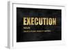 Execution in Gold-Jamie MacDowell-Framed Art Print