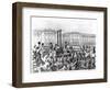 Execution in Revolution Square During the French Revolution, 18th Century-null-Framed Giclee Print