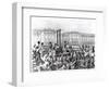 Execution in Revolution Square During the French Revolution, 18th Century-null-Framed Giclee Print