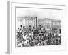 Execution in Revolution Square During the French Revolution, 18th Century-null-Framed Giclee Print