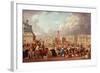 Execution in the Place de la Revolution, Paris, France-Pierre-Antoine Demachy-Framed Giclee Print