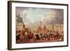 Execution in the Place de la Revolution, Paris, France-Pierre-Antoine Demachy-Framed Giclee Print