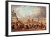 Execution in the Place de la Revolution, Paris, France-Pierre-Antoine Demachy-Framed Giclee Print