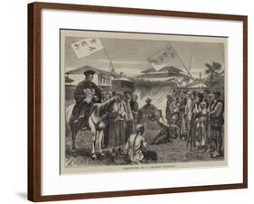 Execution of a Chinese Criminal-null-Framed Giclee Print