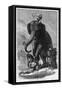 Execution of a Criminal by an Elephant.-null-Framed Stretched Canvas