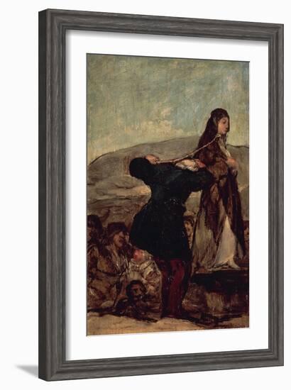 Execution of a Witch, 1820-24-Suzanne Valadon-Framed Giclee Print