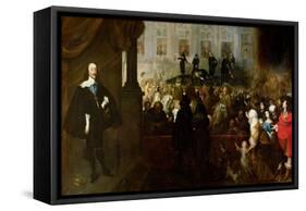 Execution of Charles I-Gonzales Coques-Framed Stretched Canvas