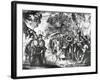 Execution of Franciscan Friars, 1646-null-Framed Giclee Print