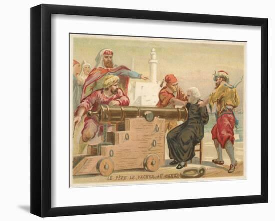 Execution of Jean Le Vacher, French Consul in Algiers, 1683-null-Framed Giclee Print