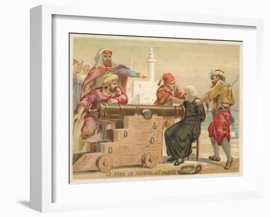 Execution of Jean Le Vacher, French Consul in Algiers, 1683-null-Framed Giclee Print