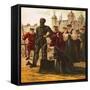 Execution of Lady Jane Grey-English-Framed Stretched Canvas