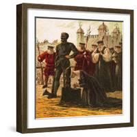 Execution of Lady Jane Grey-English-Framed Giclee Print