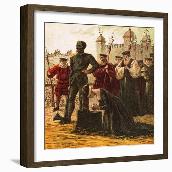 Execution of Lady Jane Grey-English-Framed Giclee Print