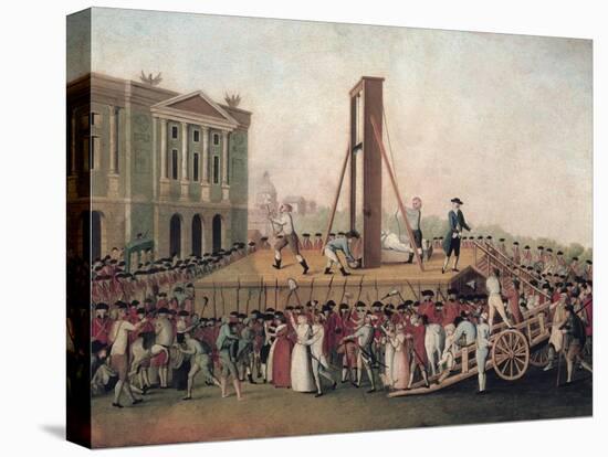 Execution of Marie Antoinette-null-Stretched Canvas