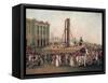 Execution of Marie Antoinette-null-Framed Stretched Canvas