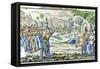 Execution of Maximilian, Emperor of Mexico, 19 June 1867-null-Framed Stretched Canvas