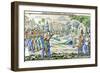 Execution of Maximilian, Emperor of Mexico, 19 June 1867-null-Framed Giclee Print