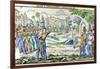 Execution of Maximilian, Emperor of Mexico, 19 June 1867-null-Framed Giclee Print